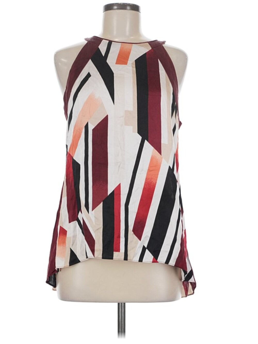 White House Black Market Silk Halter Top